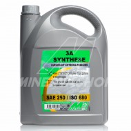 LUBRIFIANT 3A SYNTHESE MINERVA SAE 250 / ISO 680 - 5 L