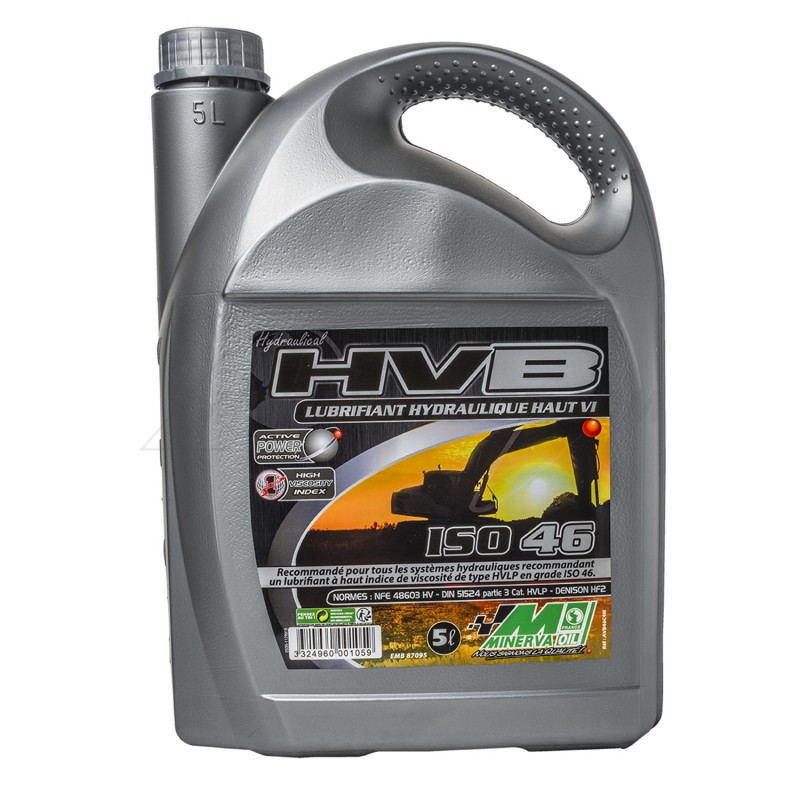 Huile hydraulique HV46 lubrifiant système hydrauliques